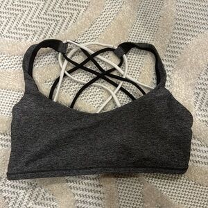 Lulu Lemon Sports Bra with Criss Cross Strap Back